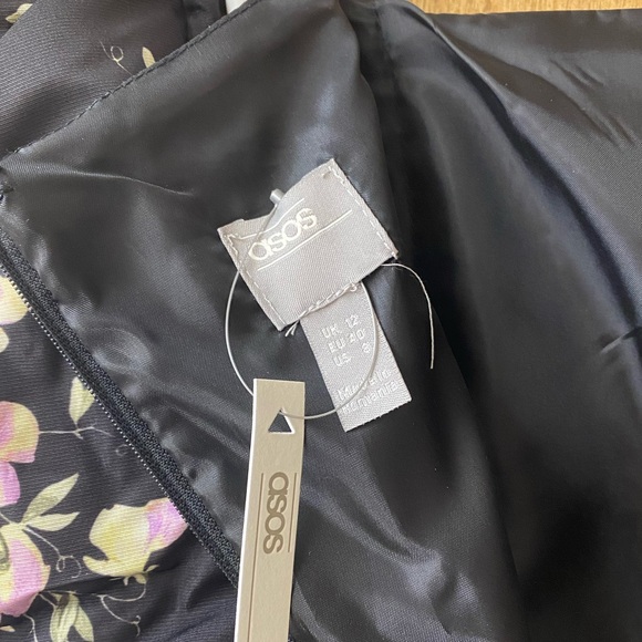 Puff sleeve midi dress - Picture 3 of 3